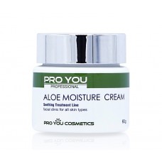 Крем с экстрактом алое Pro You Aloe Moisture Cream для интенсивного увлажнения кожи, 60 мл